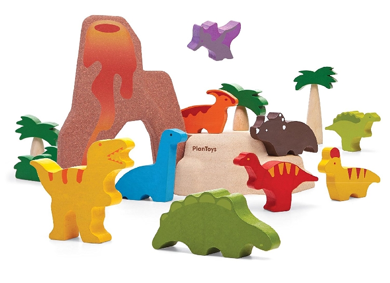 Plan toys dinosaur sales set