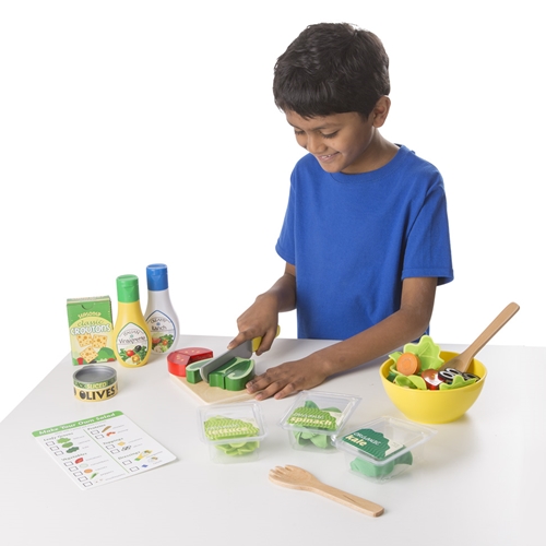 Melissa And Doug Slice And Toss Salad Set Toybies