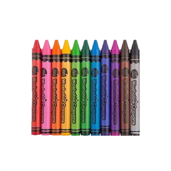 Durable Wax Crayons 36 Colors ดินสอสีเทียนสำหรับเด็ก Toybies